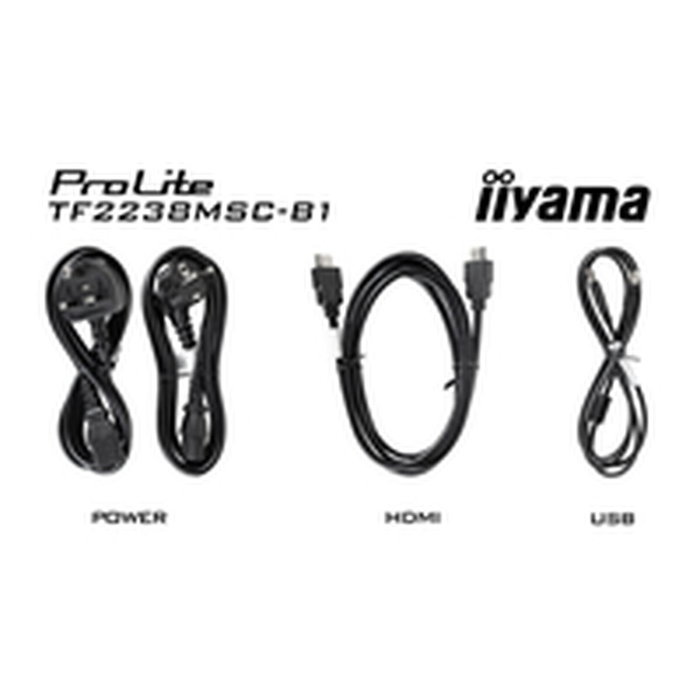 iiyama ProLite TF2238MSC-B1 Monitor Táctil 21.5 pulg Full HD IPS iiyama ProLite TF2238MSC-B1 Monitor Táctil 21.5 pulg Full HD IPS