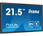 iiyama TF2238MSC-B1 Monitor Táctil Open Frame 21.5 Pulgadas IPS Panel Bonded PCAP Anti-Huellas 1920x1080 HDMI DisplayPort IPX1