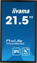 iiyama TF2238MSC-B1 Monitor Táctil Open Frame 21.5 Pulgadas IPS Panel Bonded PCAP Anti-Huellas 1920x1080 HDMI DisplayPort IPX1