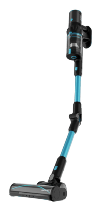 CECOTEC Conga Rockstar 3500 Storm Pet Flex Aspiradora Escoba 2 en 1 Batería Sin Bolsa Ciclónico, 500 W, Negro y Azul CECOTEC Conga Rockstar 3500 Storm Pet Flex Aspiradora Escoba 2 en 1 Batería Sin Bolsa Ciclónico, 500 W, Negro y Azul