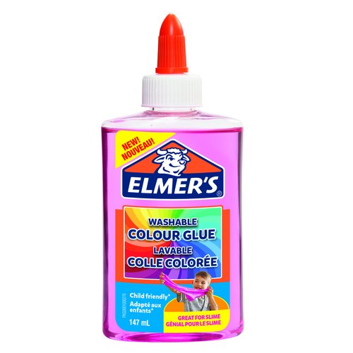 Elmer's Bote de Pegamento Líquido Rosa Translúcido 147 ml