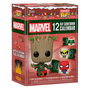 Funko Calendario Adviento 12 Day Marvel con 12 Funko Pocket Pops