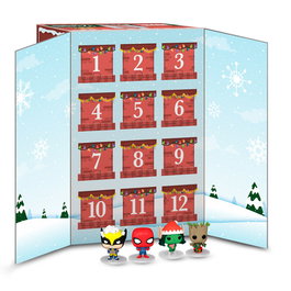Funko Calendario Adviento 12 Day Marvel con 12 Funko Pocket Pops