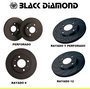 Black Diamond KBD2010CD Discos de Freno Delanteros Ventilados Taladrados