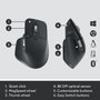 Logitech MX Keys Business 2gen Conjunto de Teclado y Ratón Gris