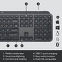 Logitech MX Keys Business 2gen Conjunto de Teclado y Ratón Gris
