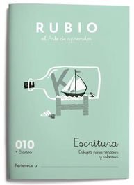 Rubio 010 Cuaderno De Escritura (Set de 10) en Castellano A5 (Set de 10)