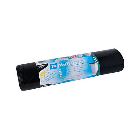 STARPAK Papstar Bolsas de basura 150 L Negro STARPAK Papstar Bolsas de basura 150 L Negro