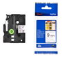 Brother TZe-N221 Cinta no laminada Negro sobre Blanco 9 mm x 8 m