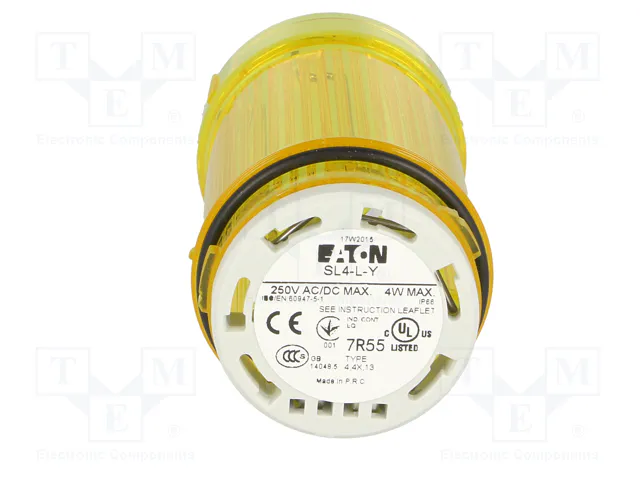 EATON ELECTRIC SL4 Señalizador luminoso amarillo IP66 EATON ELECTRIC SL4 Señalizador luminoso amarillo IP66