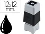 Brother Montura de Sello Automático 12 mm x 12 mm Negro (Pack de 6)