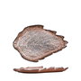 Summa Fuente Daterra Hoja Tiermes Blanco 23.5 cm de Gres para Vajilla