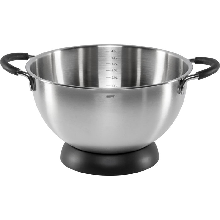 Gefu Mesco Bol de Mezcla y Batido con Soporte de 4 l Gefu Mesco Bol de Mezcla y Batido con Soporte de 4 l
