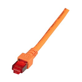 EFB Elektronik Patchkabel RJ45 S/FTP Cat.6 0,5m Naranja