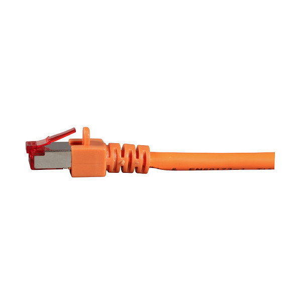 EFB Elektronik Patchkabel RJ45 S/FTP Cat.6 0,5m Naranja
