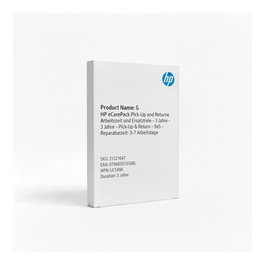 HP eCarePack Pick-Up and Return Service - 3 años - 9x5