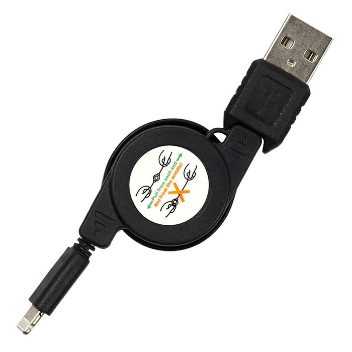 Be Mix Cable Carga Rápida Tipo C 6A para iPhone y iPad 1 Metro Retráctil