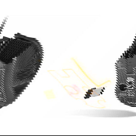 Lexip AR18 Aero Speed Gaming Maus - Ratón Gaming Inalámbrico de Mano Derecha con Sensor Óptico de 4800 DPI y Patines de Cerámica, Negro, Incluye Receptor USB