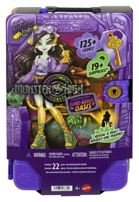 Mattel Monster High Skulltimate Secrets Series 7 Jinafire Destination: Gore-geous Oasis
