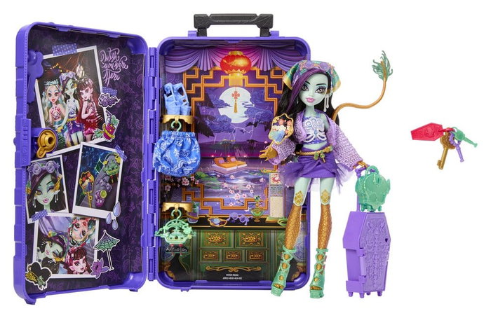 Mattel Monster High Skulltimate Secrets Series 7 Jinafire Destination: Gore-geous Oasis