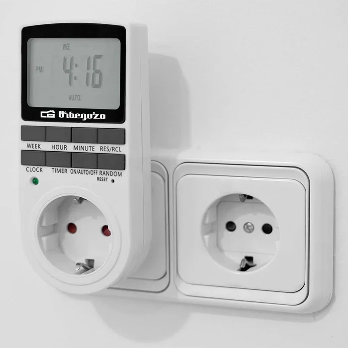 Orbegozo PG 25 Programador de enchufe semanal 3680W