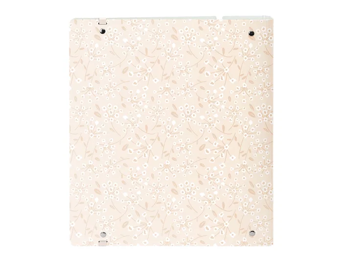 Safta Carpeblock PP Foam con Recambio Estampado Floral Rosa DIN A4