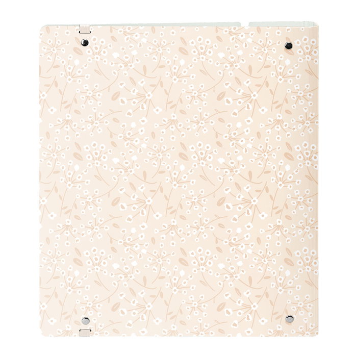 Carpeta de anillas Safta Light pink flowers