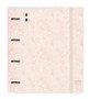 Safta Carpeblock PP Foam 4 Anillas 35mm con Recambio "Light Pink Flowers" 27x32x4 cm