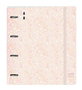 Safta Carpeblock PP Foam 4 Anillas 35mm con Recambio "Light Pink Flowers" 27x32x4 cm