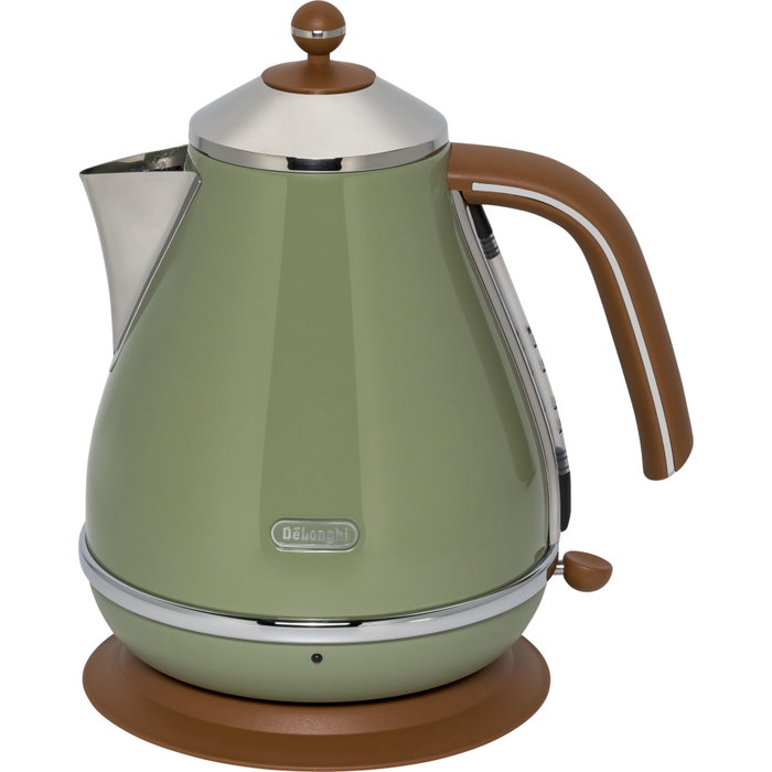 De'Longhi KBOV 2001 GR Hervidor Eléctrico Verde/Marrón De'Longhi KBOV 2001 GR Hervidor Eléctrico Verde/Marrón