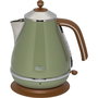 De'Longhi KBOV 2001 GR Hervidor Eléctrico Verde/Marrón