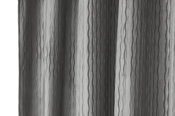 DKD Home Decor Cortina Gris Claro 260 x 140 cm (2 Unidades) Poliester