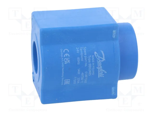 DANFOSS Bobina de electroválvula 24VAC 14W 13,5mm DANFOSS Bobina de electroválvula 24VAC 14W 13,5mm