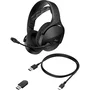 HyperX Cloud Jet Auriculares Gaming Inalámbricos para PC y Consola, Negro