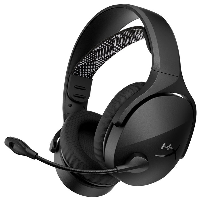 Kingston HyperX Cloud Jet - Auriculares Gaming Inalámbricos Diadema Negro 5.3 Bluetooth 2.4 GHz 120h Batería PC Mac PS5 PS4 Android