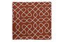 Funda Cojín DKD Home Decor Terracota 50 x 50 cm Algodón Poliéster (2 Unidades)