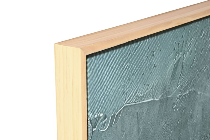 DKD Home Decor Cuadros de Madera Abstractos 102,6x4,3x143 cm (Set de 2)