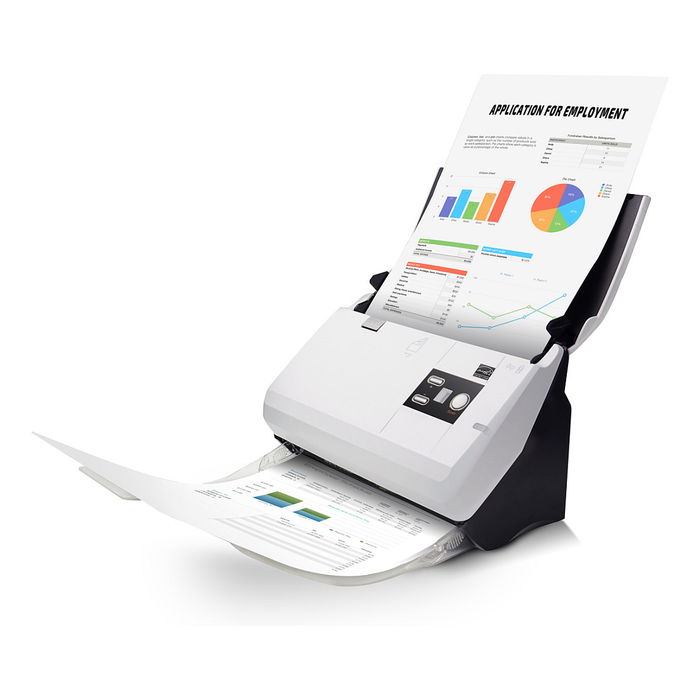 Plustek SmartOffice PN30U Document Scanner Dual CIS Duplex 30 ppm