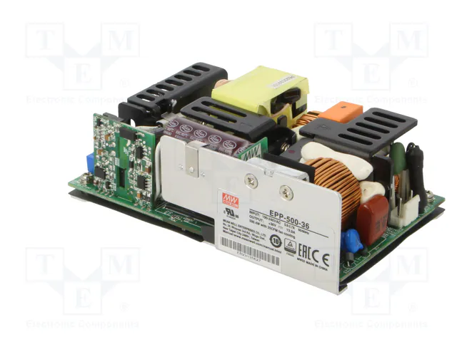 MEAN WELL EPP-500-36 Fuente de alimentación de impulso abierta de 500W 36V DC