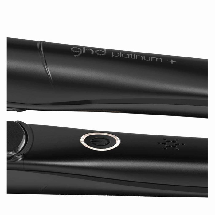 GHD Plancha de Pelo GHD Platinum+ Styler - Alisador y Rizador Inteligente con Tecnología Ultra-Zone, 185°C Constantes, Negro, 1 Unidad