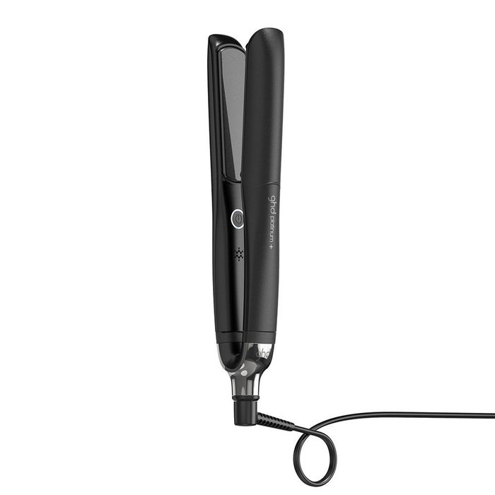 GHD Plancha de Pelo GHD Platinum+ Styler - Alisador y Rizador Inteligente con Tecnología Ultra-Zone, 185°C Constantes, Negro, 1 Unidad