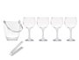 Vivalto Set Cubitera 4 Copas Gin Tonic 36x21.5x23.5 cm (Set de 2)