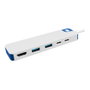 Targus HyperDrive Flex HD4101BUGL Hub USB-C 5 en 1 con HDMI 4K y PD 100W