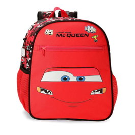 JOUMMA BAGS Mochila Cars Disney McQueen Adaptable a Carro 27x33x11cm Poliéster