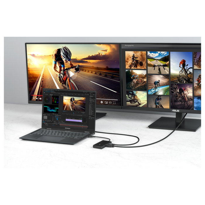Asus DC201 Dual 4K USB-C Dock Negro