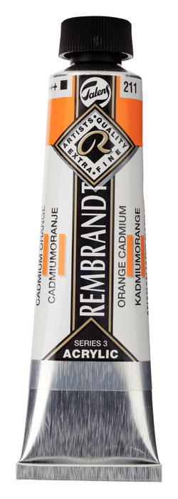 Rembrandt Colores Acrílicos Anaranjado Cadmio 211 40 ml Rembrandt Colores Acrílicos Anaranjado Cadmio 211 40 ml