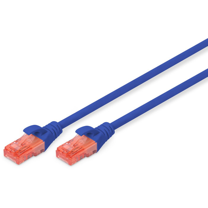 Digitus Cable de Red Patch Cord Ethernet Cat6 U/UTP 3 metros Azul LSZH Digitus Cable de Red Patch Cord Ethernet Cat6 U/UTP 3 metros Azul LSZH