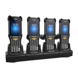 Zebra CRD-MC93-4SCHG-01 Cargador Base 4 Ranchas para MC93, MC930, MC9400, MC9450 - Negro, Interior, CC