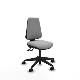 PIQUERAS Y CRESPO Silla de oficina Elche Gris claro