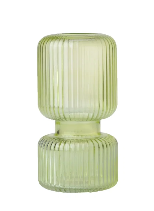 DKD Home Decor Jarrón de Cristal 13x13x26 cm Surtido de 3 Colores DKD Home Decor Jarrón de Cristal 13x13x26 cm Surtido de 3 Colores